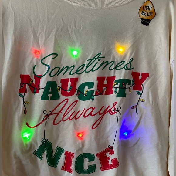 NWT Women’s Light Up “Ugly Christmas Sweater” Size Small - Picture 2 of 7
